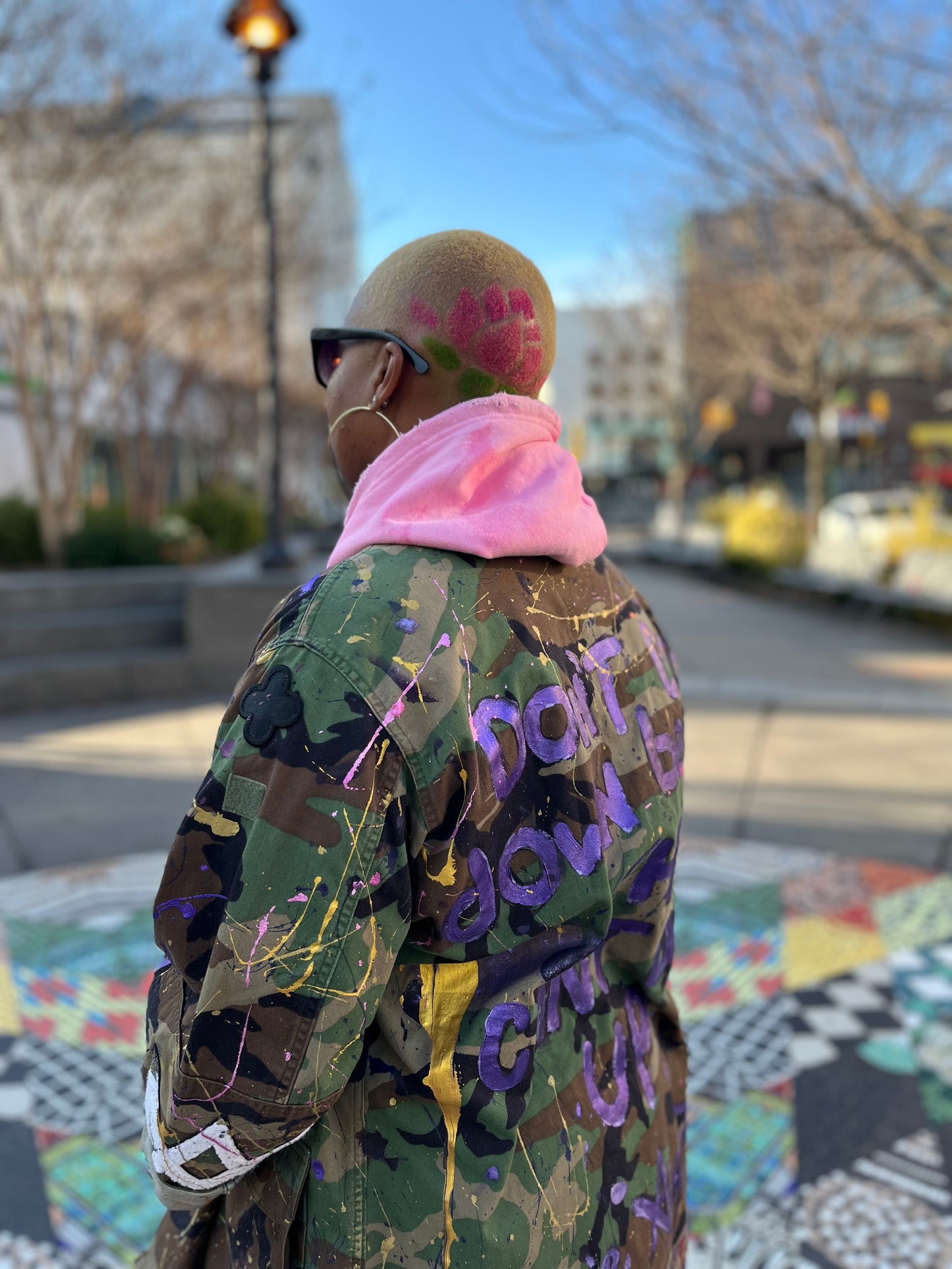 Augustus Army jacket- custom