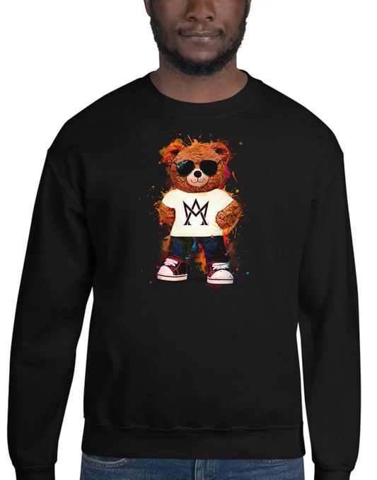 Augustus Bear Crewneck  Sweatshirt