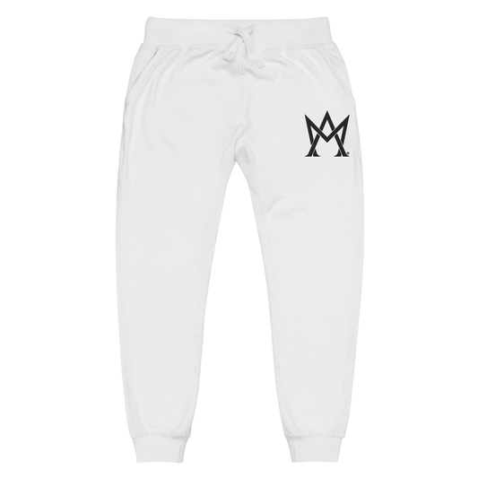 Minnie Augustus logo joggers- White