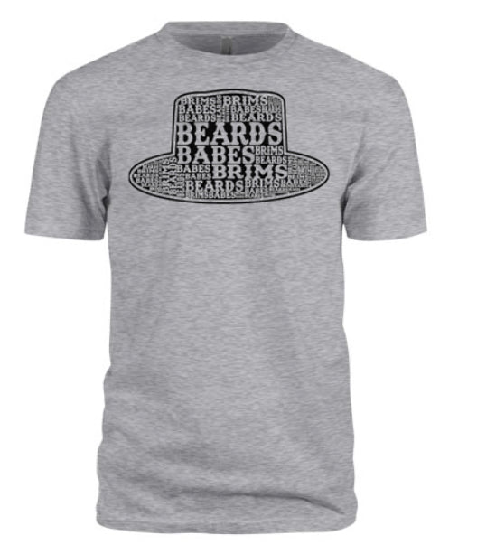 BeardsBabesBrims T-shirt